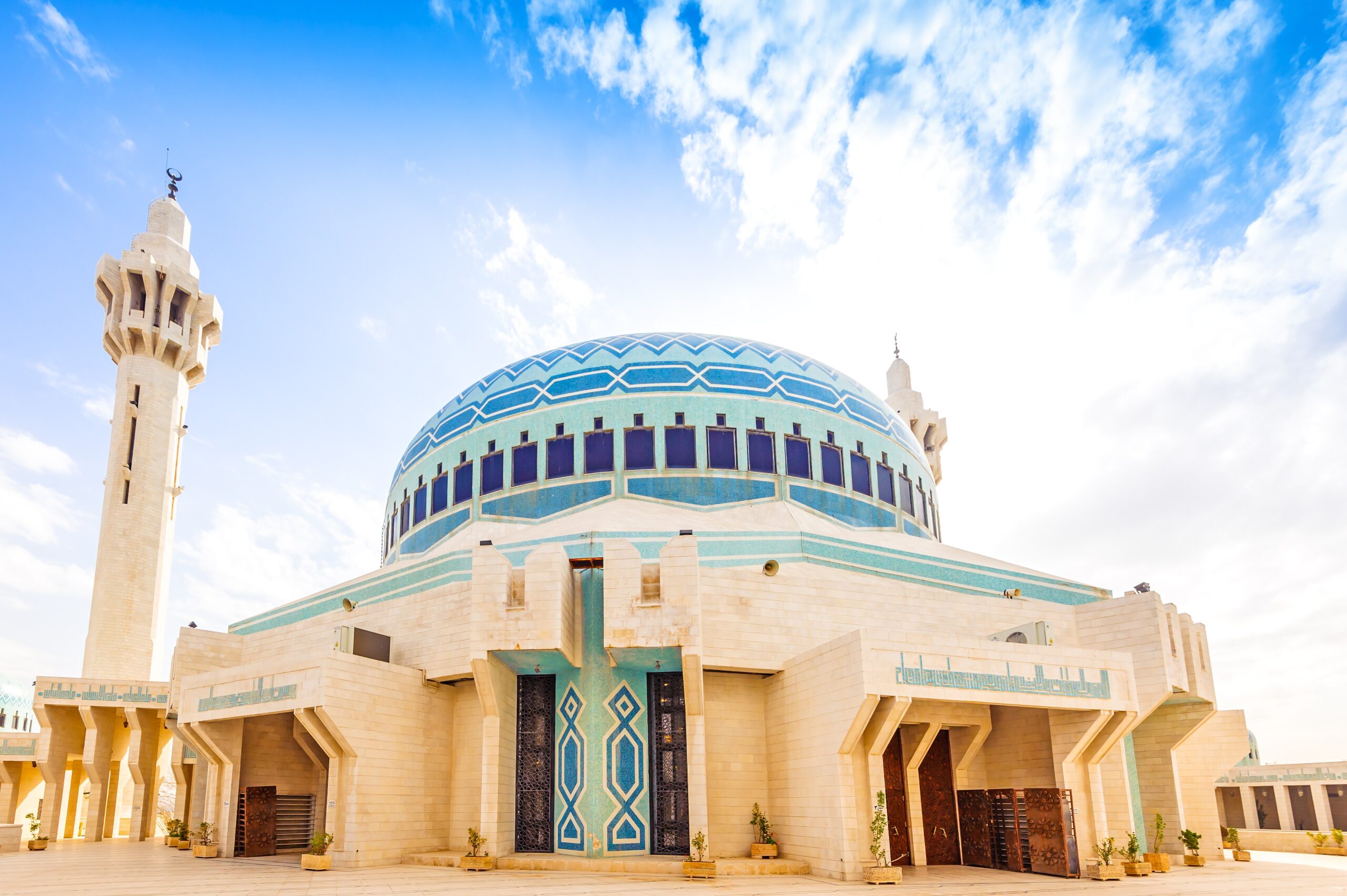 Masjid King Abdullah Contoh Objek Wisata yang Memukau di Jordan