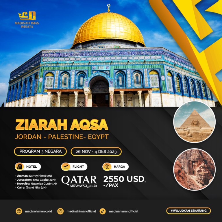 Tour Muslim Aqsa Jordan mesir
