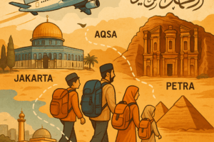 Itinerary Tour 3 Negara dari Jakarta: Aqsa, Jordan, dan Mesir dalam 10 Hari