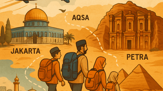 Itinerary Tour 3 Negara dari Jakarta: Aqsa, Jordan, dan Mesir dalam 10 Hari