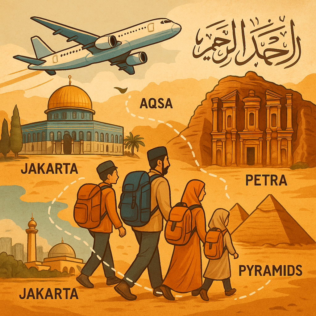 Itinerary Tour 3 Negara dari Jakarta