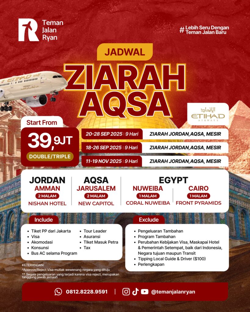 Tour Aqsa Jordan Mesir