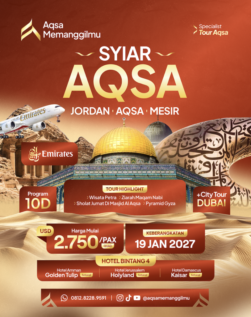 Jadwal Umroh dan Tour Aqsa Jordan mesir