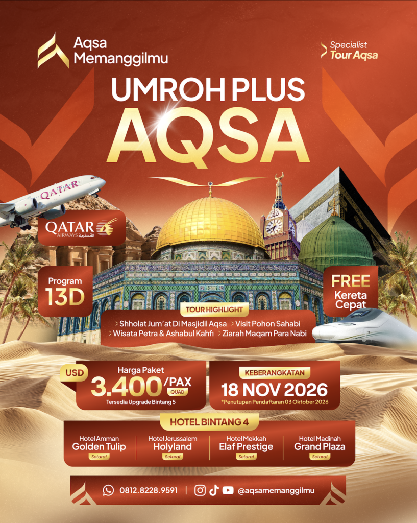 Jadwal Umroh dan Tour Aqsa Jordan mesir